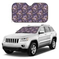 thumbnail image 4 of Bingfone Snake And Floral Car Windshield Sunshade,Sun Foldable Sun Shield Sun Visor for Car - Small, 4 of 8