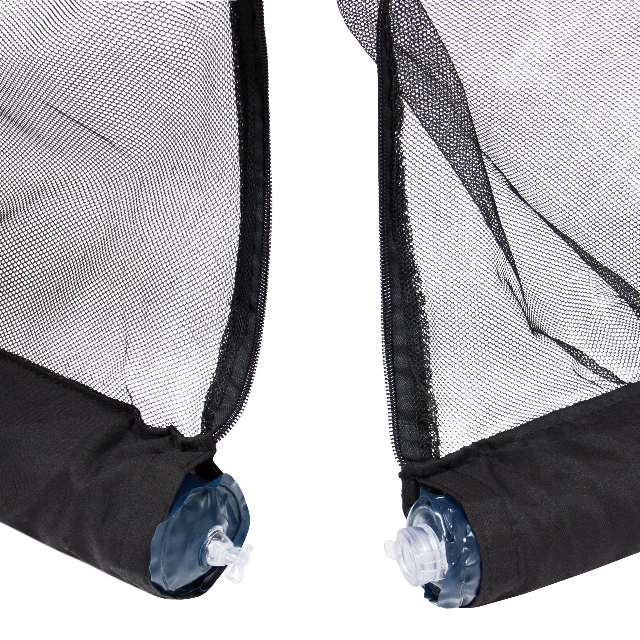 Best Choice Products 9ft Patio Umbrella Bug Screen W Zipper Door Polyester Netting Black Walmart Com Walmart Com