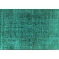 thumbnail image 1 of Ahgly Company Indoor Rectangle Oriental Turquoise Blue Industrial Area Rugs, 7' x 9', 1 of 4