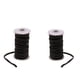 thumbnail image 1 of Accesorios de de cuerdas elásticas elásticas negras de 2x 0.8cm 18 yardas, 1 of 8