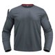 thumbnail image 1 of Ceisia Men's Spring Sporty Solid Color Round/Crew Neck Long Sleeve Shirt - Comfortable Daily Outdoor Wear Gift, 1 of 6