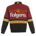 thumbnail image 3 of Men's JH Design  Maroon/Black Tim Richmond Folgers Twill Uniform Full-Snap Jacket, 3 of 6