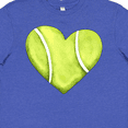 thumbnail image 4 of Inktastic Tennis Ball in Heart Youth T-Shirt, 4 of 5