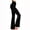 Black, variant on TMOYZQ Women's Bootcut Yoga Pants with Pockets High Waisted Tummy Control Workout Pants Casual Wide Leg Flare Leggings Buttery Soft Stretchy Bell Bottom Leggings