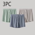 thumbnail image 2 of Gpaecead 3PC Men's Boxer Briefs Short Boxers for Men Soft Comfortable Casual Loose Fit Breathable Underwear M Multicolor, 2 of 9
