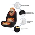 thumbnail image 6 of Pofeuu Satanic Skull Print Automotive Car Seat Covers Flat Cloth Full Set Seat Covers,Car Seat Covers front seats for Cars Trucks and SUVs-2 PCS, 6 of 9