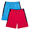 Cabana Swim/Magenta Quartz, variant on Russell Boys Solid Active Shorts, 2-Pack, Sizes 4-18 & Husky