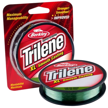 UPC: 0028632622773 | Berkley Trilene® XL®  Low-Vis Green  10lb | 4.5kg Monofilament Fishing Line