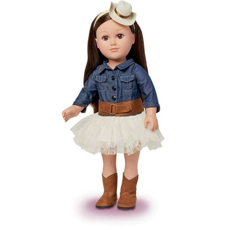 My Life As 18 Cowgirl Doll Brunette Walmart Com