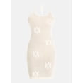 thumbnail image 5 of No Boundaries Groovy Getaway Crochet Coverup Dress, Women's XXS-XXL, 5 of 5
