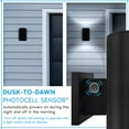 thumbnail image 3 of Luxrite Dusk to Dawn LED Outdoor Wall Light, 12", Up or Up and Down Light, 3CCT 3000K-5000K, 20/30/40W, IP65, ETL 2-Pack, 3 of 7