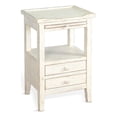 thumbnail image 2 of Sunny Designs Marina White Sand Wood Side Table, 2 of 4