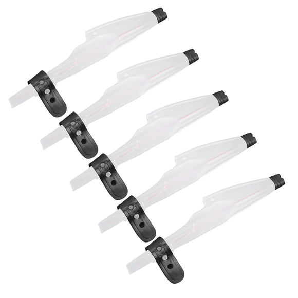 Embout de Canne à Pêche, 5 Pcs Embout Télescopique en Plastique Protecteur Supérieur pour Accessoires de Pêche en Mer