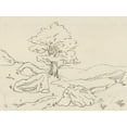 thumbnail image 2 of Green, Jacob 32x25 Gold Ornate Wood Framed with Double Matting Museum Art Print Titled - Christchurch Oak II, 2 of 4