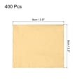 thumbnail image 2 of 400Pcs Gold Leaf Sheets 3.5" x 3.5" Imitation Gold Foil Sheets for Crafts DIY Arts Decoration,Dark Golden, 2 of 6