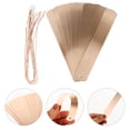thumbnail image 2 of 10Pcs Metal Plant Labels Copper Tree Tags Garden Label Tags Outdoor Garden Metal Labels, 2 of 8