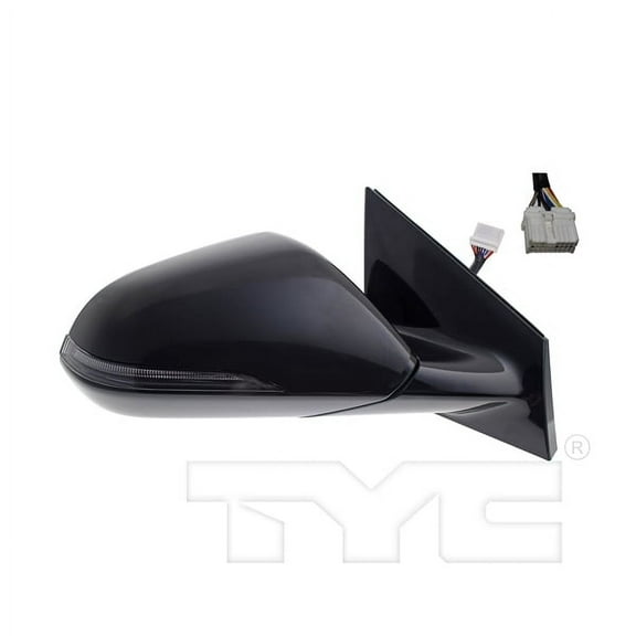 TYC 7721071 Door Mirror Fits select: 2018-2019 HYUNDAI SONATA