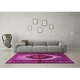 thumbnail image 3 of Ahgly Company Indoor Rectangle Persian Pink Traditional Area Rugs, 2' x 5', 3 of 4