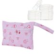thumbnail image 4 of Bolsa Seca Y Húmeda Para Pañales, Patrón De Animales No Tóxico, Bolsa Organizadora Práctica De 23X15 Cm, Portátil Para Viajes Para Bebés Higoodz Otros, 4 of 8