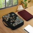 thumbnail image 2 of ZUXONGSY Boho Mandala Hummingbird Print Bible Cover for Women Men Bible Case Bible Bag Bible Carrying Case Bible Protective with Handle Lightweight Bible Accessories Bible Gift, 2 of 6