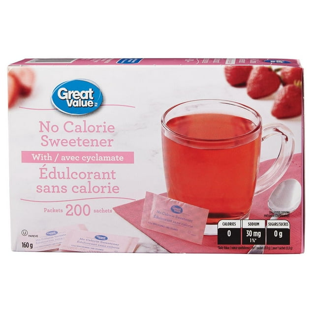 Great Value No Calorie Sweetener - with Cyclamate
