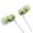Green, variant on Super Bass Noise-Isolation Metal 3.5mm Stereo Earbuds/ Headset/ Handsfree for Samsung Galaxy S Light Luxury,A8 Star, A9 Star,J7 Star,Amp Prime 3,On6,J7 (2018) (Green) - w/ Mic