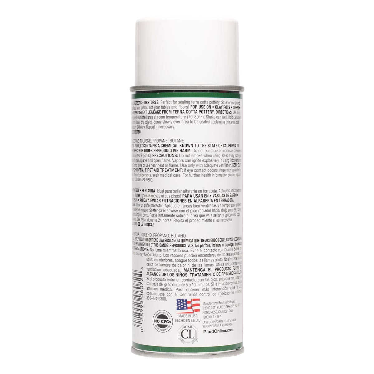 Plaid Clay Pot Sealer Spray, Clear, 12 fl oz