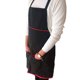 thumbnail image 1 of Delantal de trabajo para barbería, práctico delantal de peluquería, delantal para cortar y teñir el cabello para hombres y mujeres., 1 of 7