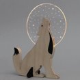 thumbnail image 3 of Eyfqtcs Lámpara De Mesa Led De Madera Con Forma De Wolfdog, Luz De Noche De Escritorio Para Estudio Interior De Salón, 3 of 9