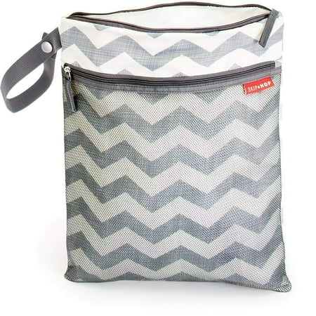 Skip Hop Chevron Grab & Go Wet/Dry Bag for Infants to Toddlers