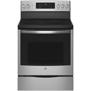 Ge Profile Pb900 30" Wide 6.2 Cu. Ft. Free Standing Fingerprint Resistant Electric Range -