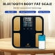 thumbnail image 2 of Báscula inteligente EILISON para medir el peso corporal: Báscula digital de baño de 8 electrodos para medir grasa, IMC, músculos, composición corporal, 32" biométrica, Bluetooth, de alta precisión, 40, 2 of 5