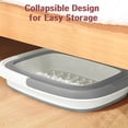 thumbnail image 2 of Lavabo plegable para pies Beinilai Soaking Feet, 15 L, gris, 2 of 7