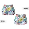 thumbnail image 5 of Fotbe Cactus1 Seamless Shorts, Womens Workout Shorts High Waist Stretch Booty Short for Gym/Yoga/Running/Biking-X-Large, 5 of 9