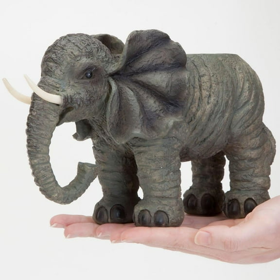Bits & Pieces Elephant Garden Planter Indoor/Outdoor Safari Plant Holder