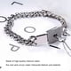 thumbnail image 2 of Minnieouse de acero para mujer, collar de moda, Kit de joyería para parejas, pulseras de decoración, brazalete de regalo para compromiso de boda Ropa, zapatos y accesorios Miscelánea Negro Minnieouse AP014553-03, 2 of 6