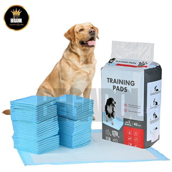 Pañal Almohadilla Entrenamiento Para Perro Y Gato 40pz 60x60 LARGE