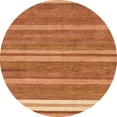 thumbnail image 1 of Ahgly Company Indoor Round Abstract Orange Red Abstract Area Rugs, 4' Round, 1 of 6