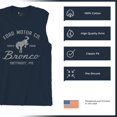thumbnail image 6 of Ford Motor Co Bronco Detroit MI Muscle Shirt Vintage Truck Since 1966 4x4 Off Road Adventure Classic Car Fan Men's, 6 of 7
