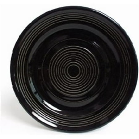 

Tuxton China CBA-074 7.5 in. Plate - Black - 2 Dozen