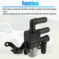 thumbnail image 4 of Válvula Solenoide de Control de Calefacción DG1Z18495A para Ford F-150 Unique Bargains, 4 of 7