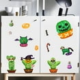thumbnail image 2 of Halloween Autocollant Mural PVC Citrouille Adorable Mural Imperméable Décoration Murale, 2 of 10
