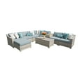 thumbnail image 2 of TK Classics Fairmont All-Weather Wicker 10 Piece Patio Conversation Set, 2 of 2