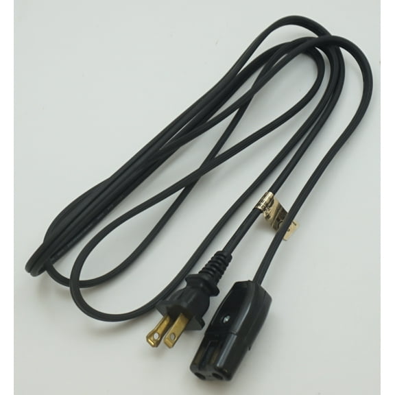 Woods 3834371 125V 6 ft. Small Appliance Cord, Black
