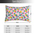 thumbnail image 2 of Fuzoiu Pineapple And Leaves Print Fuzzy Pillowcases, Super Soft Pillow Case Cover with Zipper for Bedroom, Sofa, Couch,Cozy Pillow Shams for All Seasons-20"x30", 2 of 6