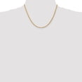 thumbnail image 2 of 14K Yellow Gold necklace Rope chain Diamond-cut 18 in 3.2 mm, 2 of 5