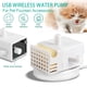thumbnail image 2 of USB Wireless Water Pump Cats Fountain Accessories Dogs Pet Dispenser  Drinking Submersible Pump Auto Feeder Replacement ShopWise Round, 2 of 8