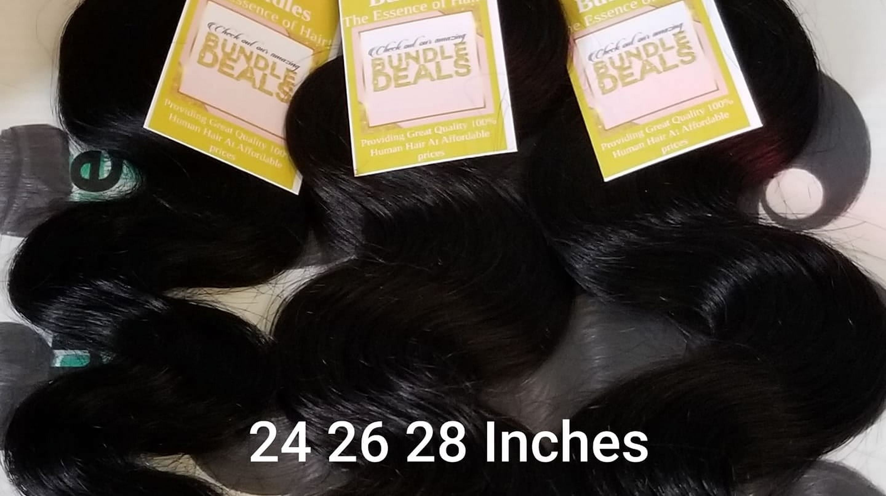 100% Human Hair Single 14 Inch  Body Wave Bundles