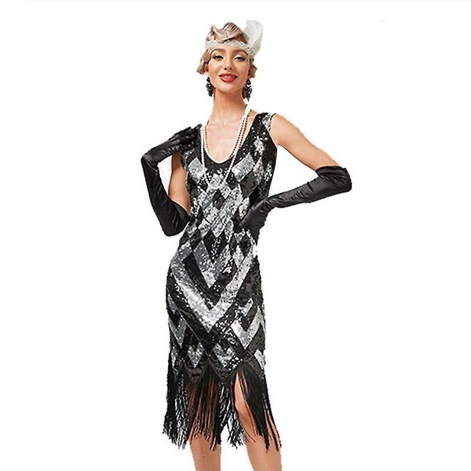 Boa en plumes accessoire costume flapper années 1920 pour carnaval Boland