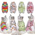 thumbnail image 3 of Cat Sterilization Clothes Cat Recovery Suits Cotton Recovery Body Wraps Breathable Kittens Recovery Clothes Compatible With Cats, 3 of 4